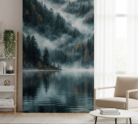 Mystic Lake Reflections Wall Mural