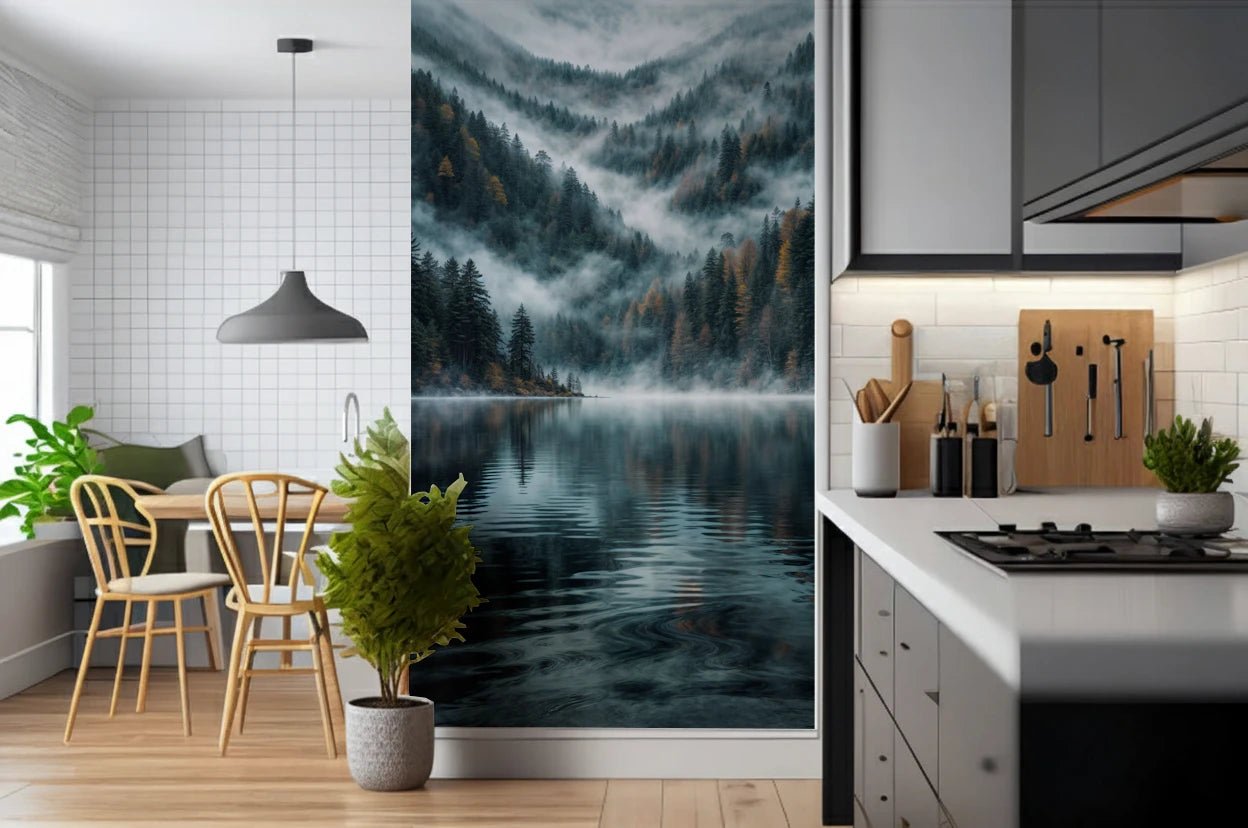 Mystic Lake Reflections Wall Mural