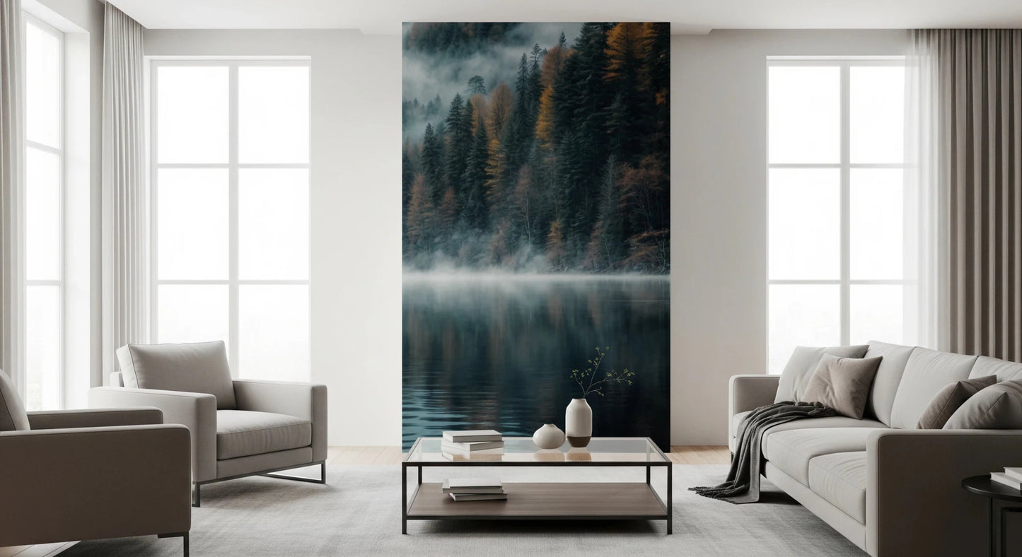Mystic Lake Reflections Wall Mural