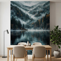 Mystic Lake Reflections Wall Mural