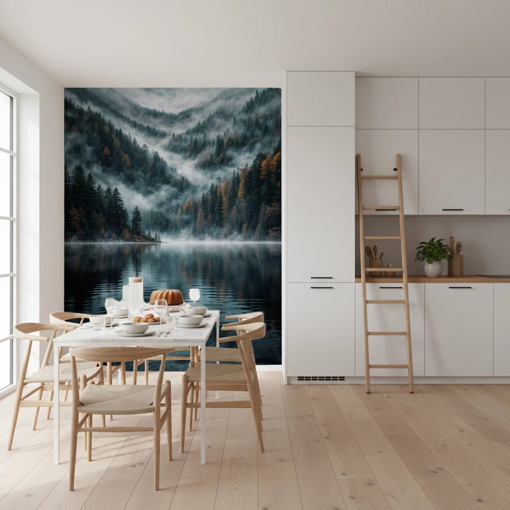 Mystic Lake Reflections Wall Mural