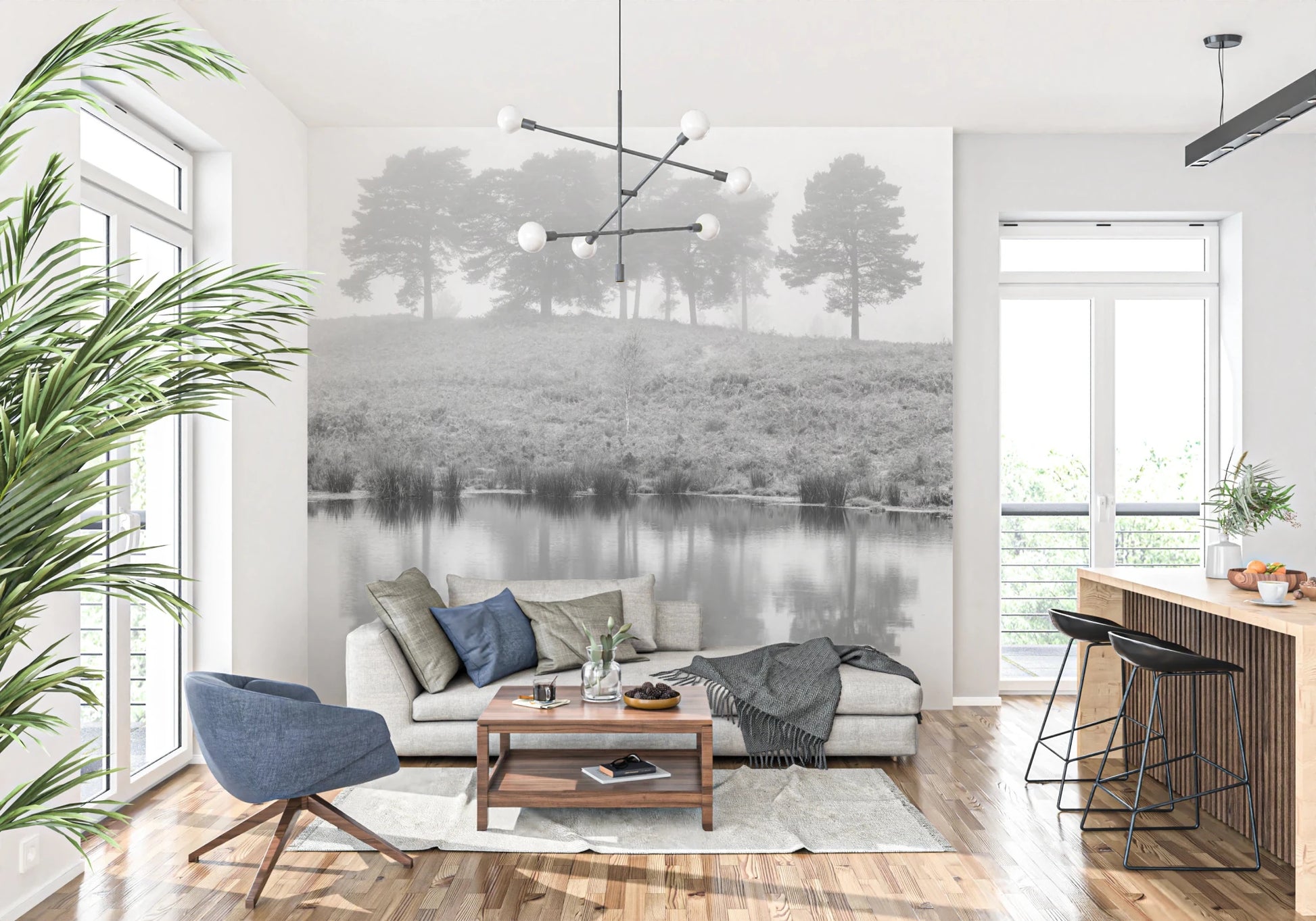 Mystical Reflections Wall Mural