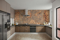 A detail shot of the intricate lines and patterns in the design.