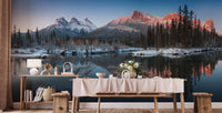 Natural Snow Peak Mountain Wallpaper - Giffywalls