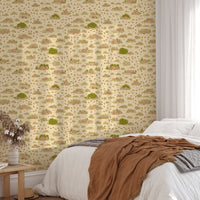 Rustic trail-inspired wallpaper for nature lovers.