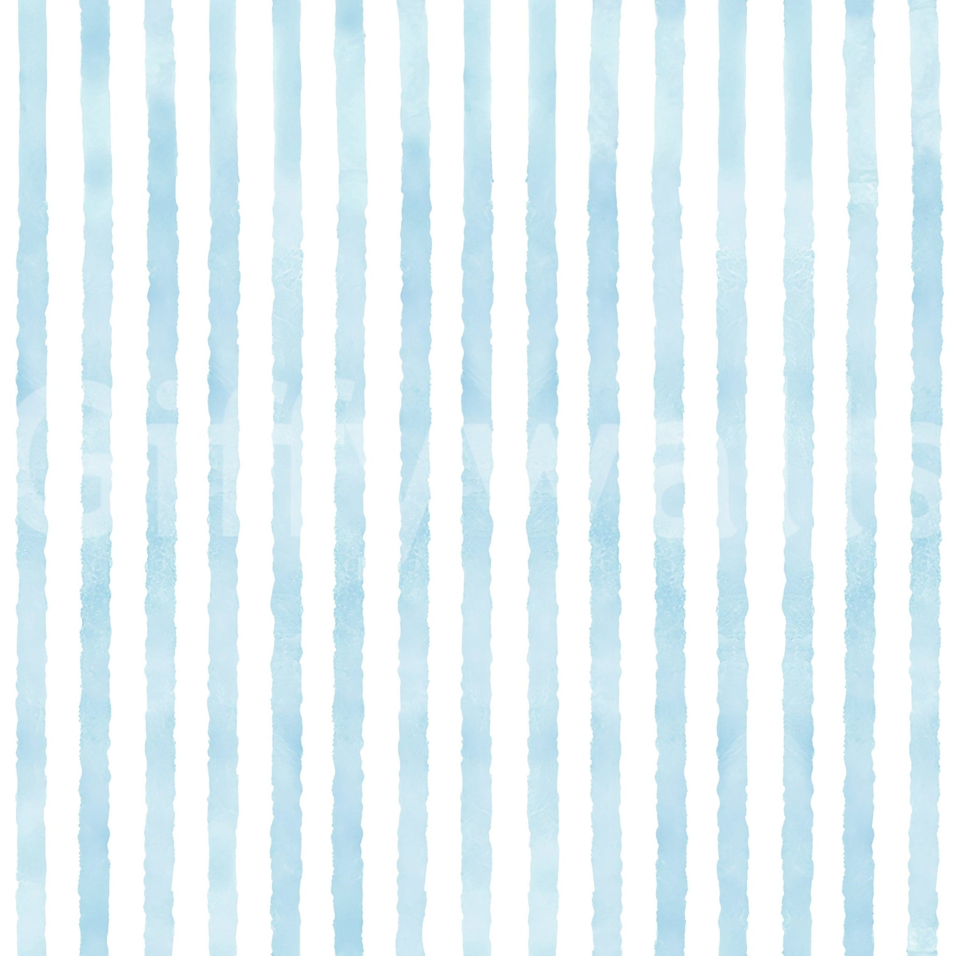Gentle striped mural for quiet interiors
