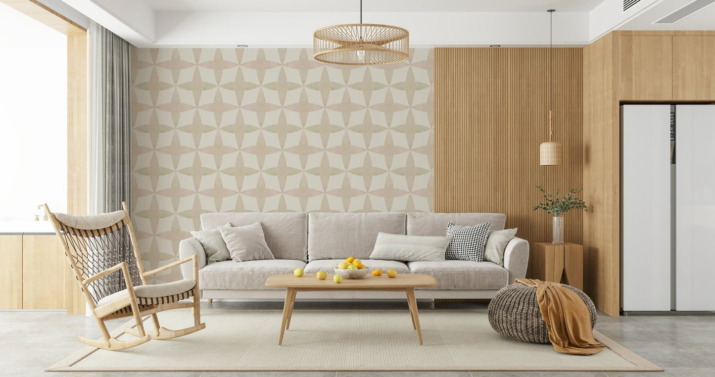 Artistic Diamonds wallpaper, emphasizing shape and quiet tone.