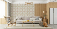 Artistic Diamonds wallpaper, emphasizing shape and quiet tone.