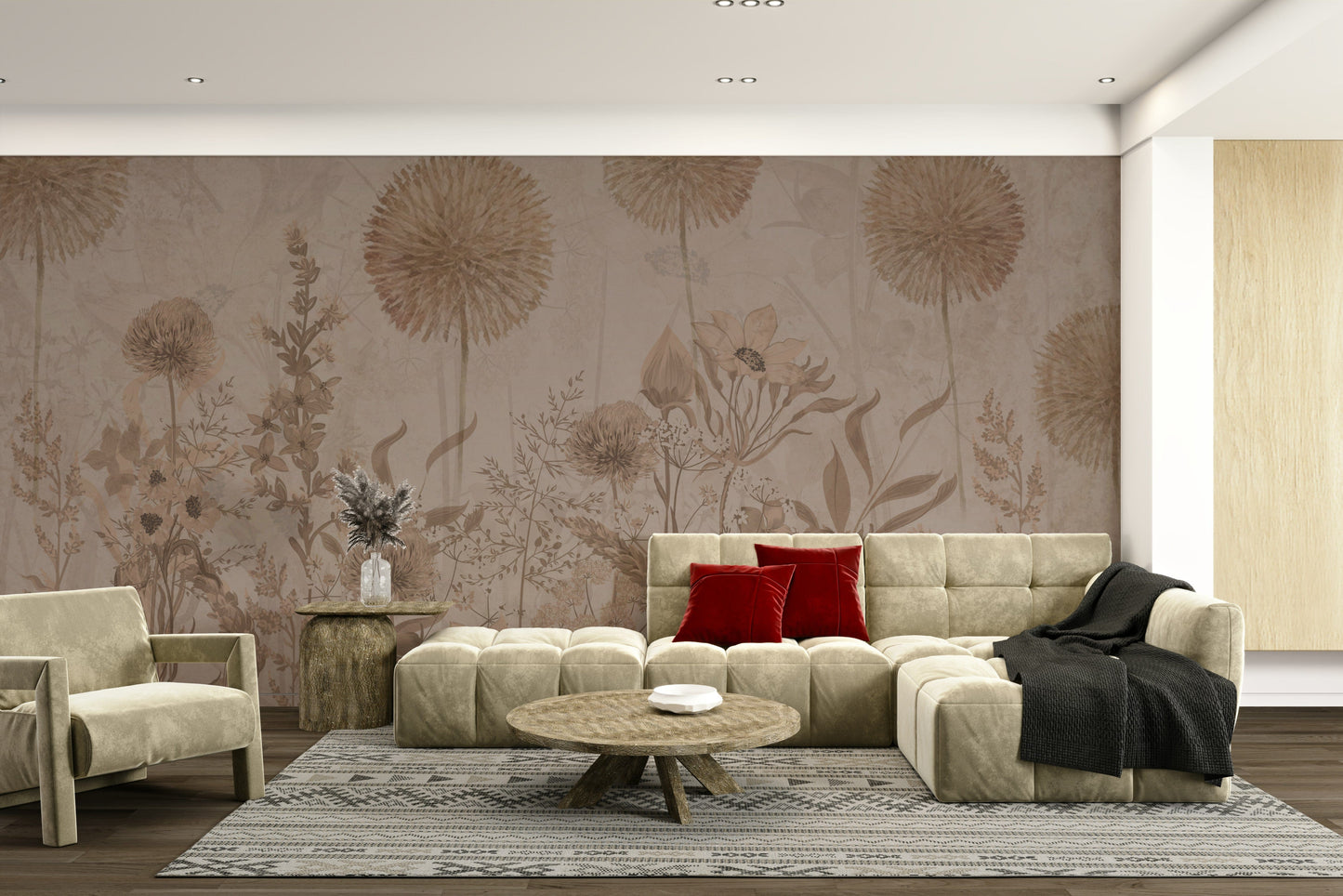 The design feels graceful and peaceful.

