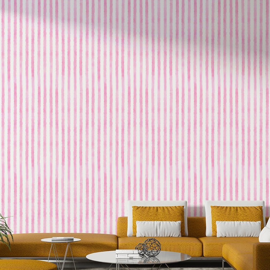 Soft stripe pattern for calm interiors
