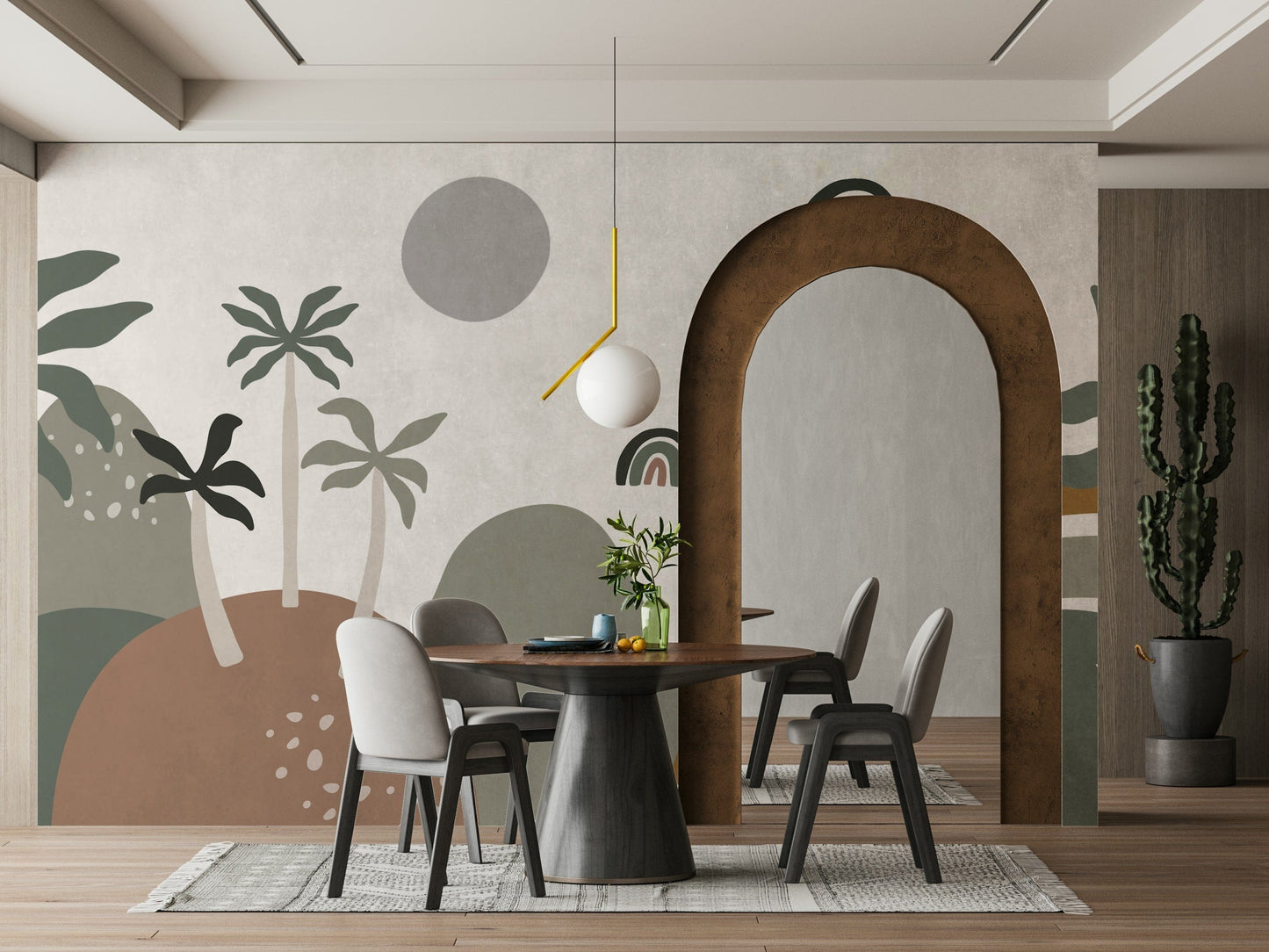 The image feels peaceful and restful.

