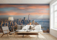 New York Dawn Wall Mural