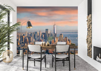 New York Dawn Wall Mural