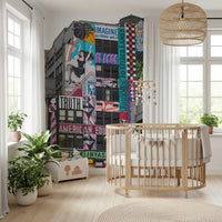 New York Graffiti Wall Mural