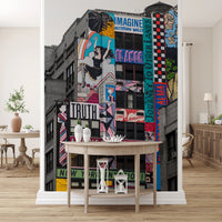 New York Graffiti Wall Mural