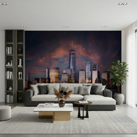 New York Twilight Wall Mural -2258614