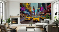 New York's Urban Pulse Wall Mural