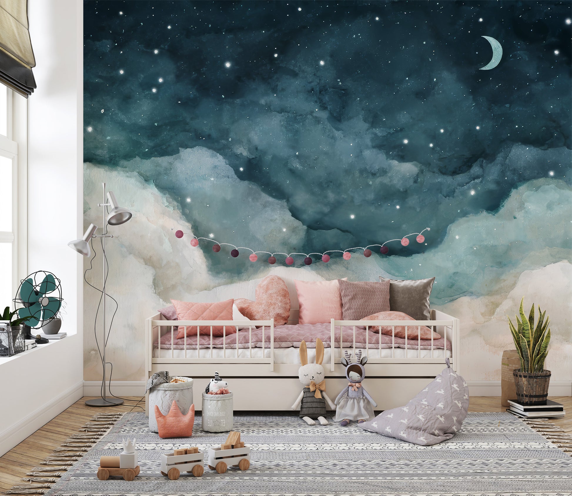Night Sky Serenade Wallpaper - Giffywalls