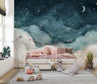 Night Sky Serenade Wallpaper - Giffywalls