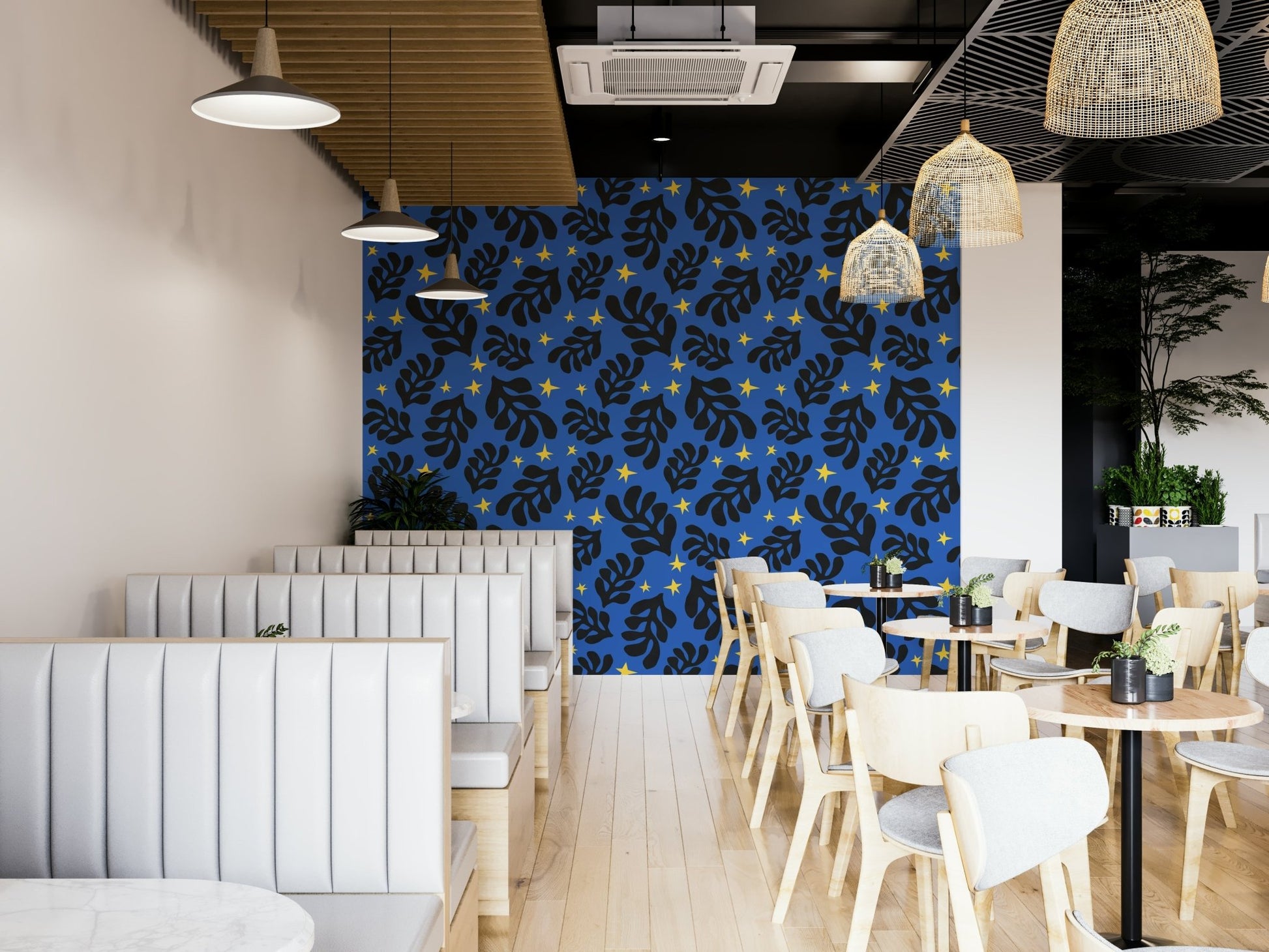 A close-up view of the detailed shapes and color blending.

