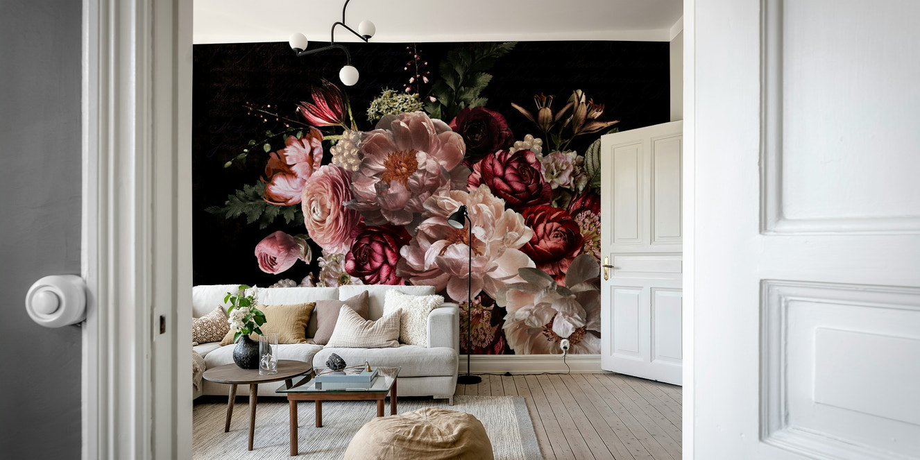 Nocturne in Bloom mural wallpaper

