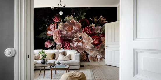 Nocturne in Bloom mural wallpaper

