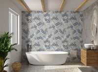 Sophisticated petals wallpaper for modern spaces