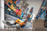 NYC Buzz Wall Mural