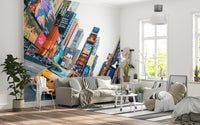 NYC Buzz Wall Mural