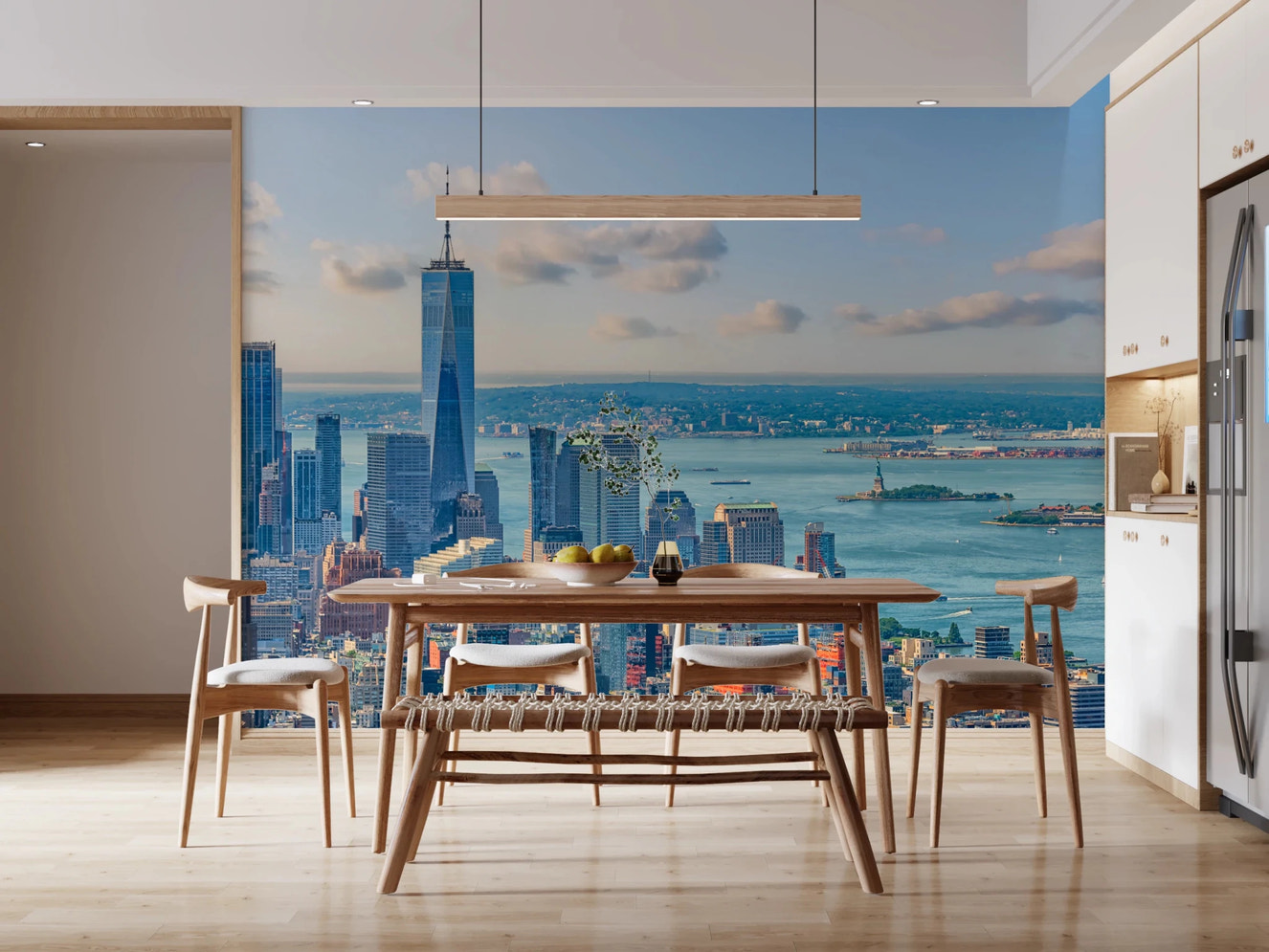 NYC Skyline Majesty Wall Mural