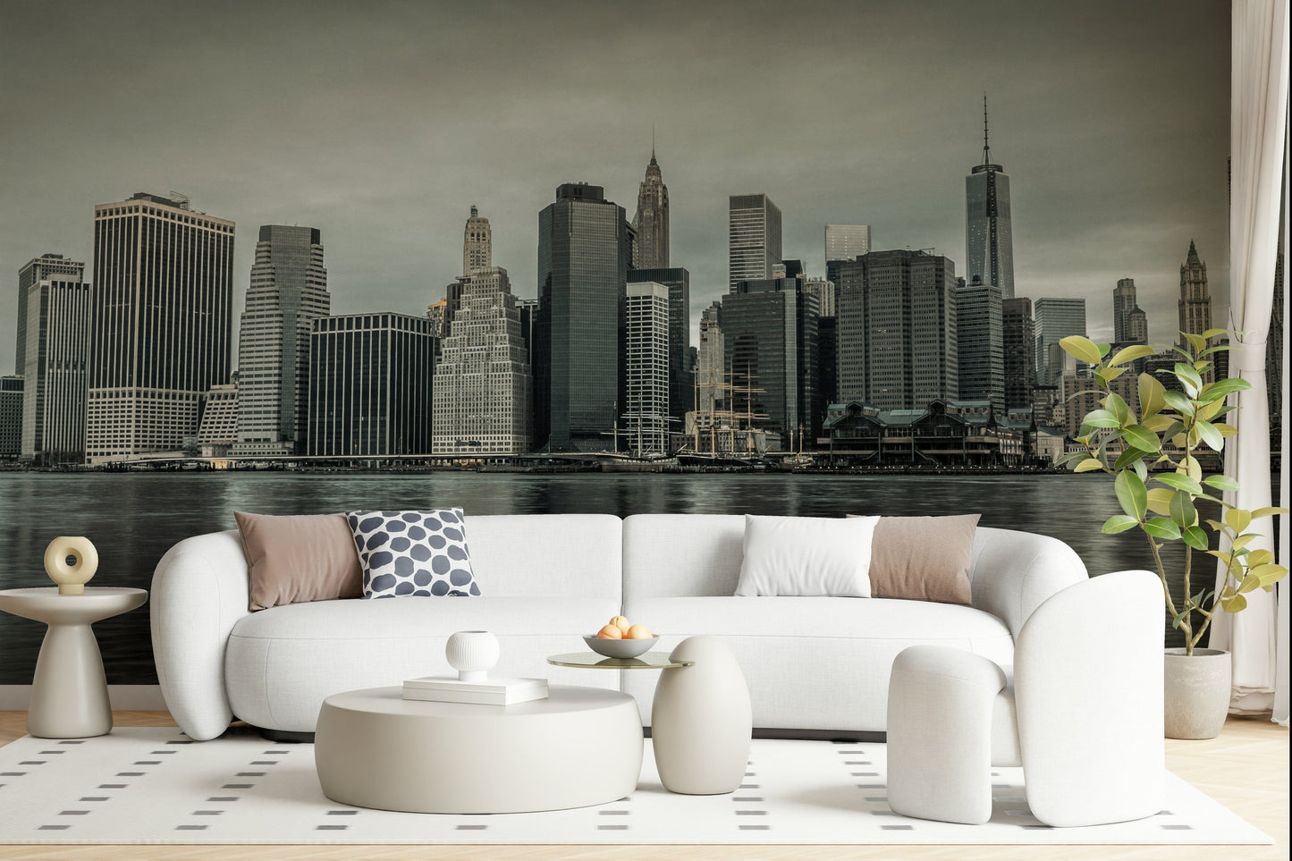 NYC Skyline Wall Mural