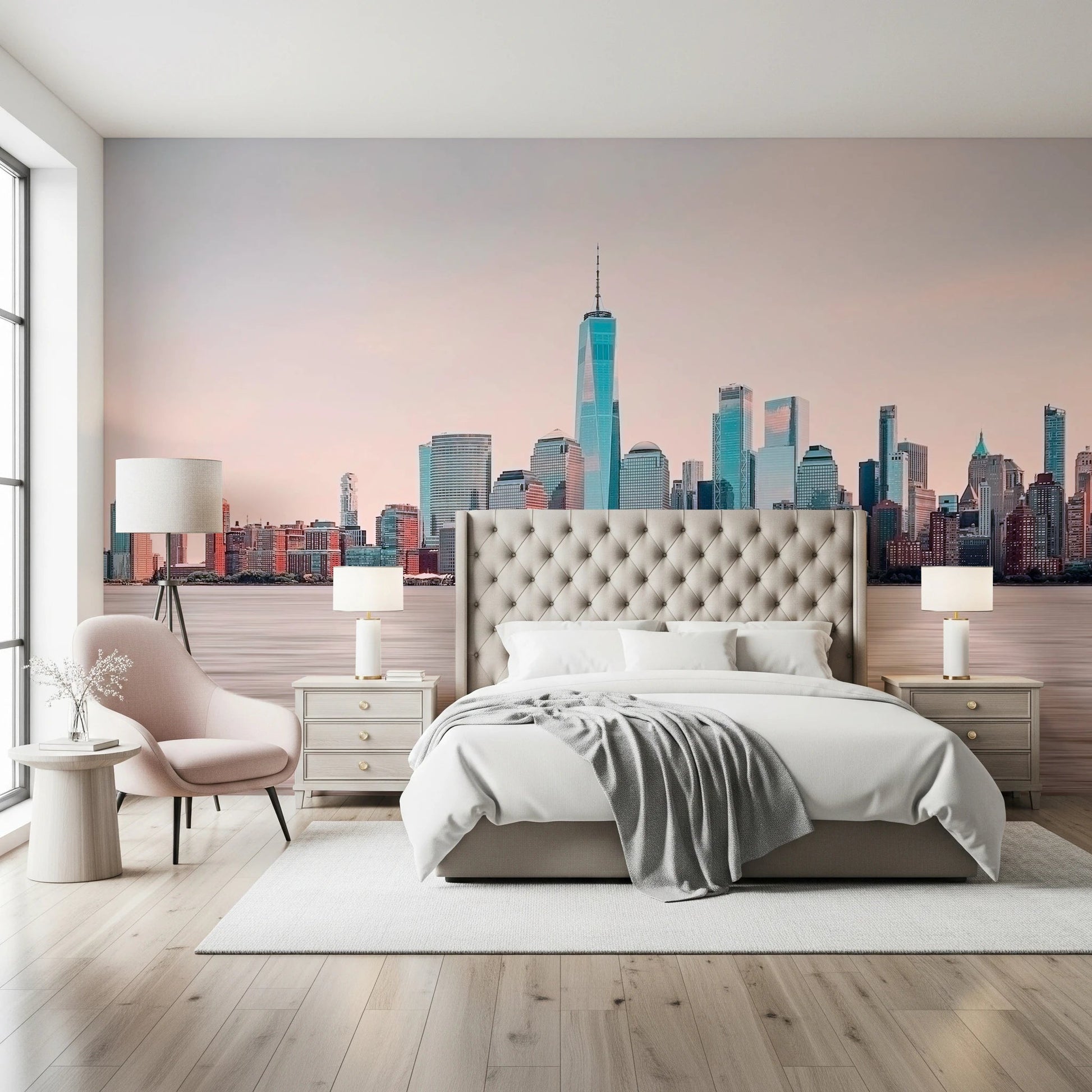 NYC Skyline Serenity Wall Mural
