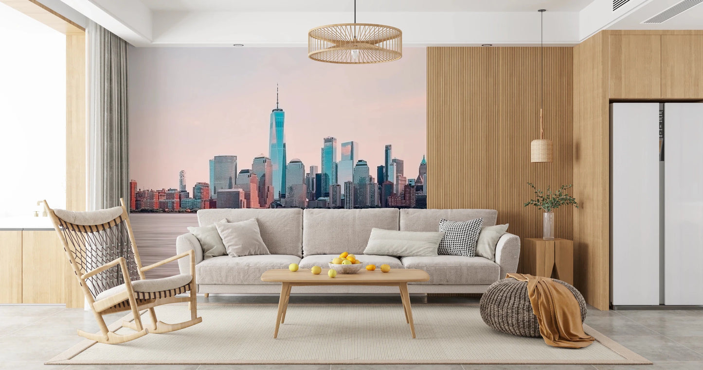 NYC Skyline Serenity Wall Mural