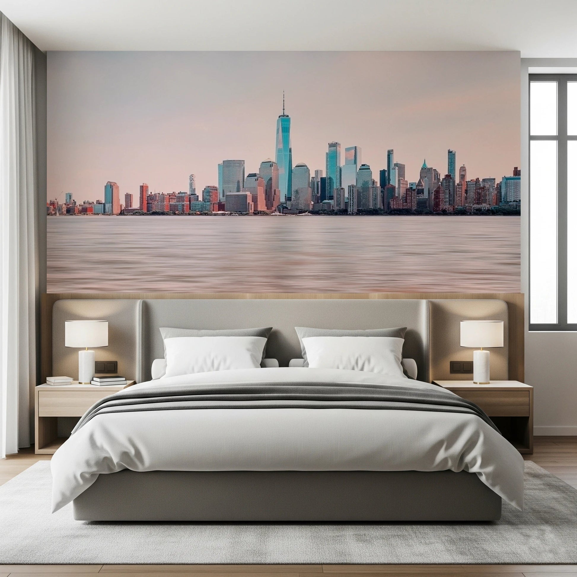 NYC Skyline Serenity Wall Mural