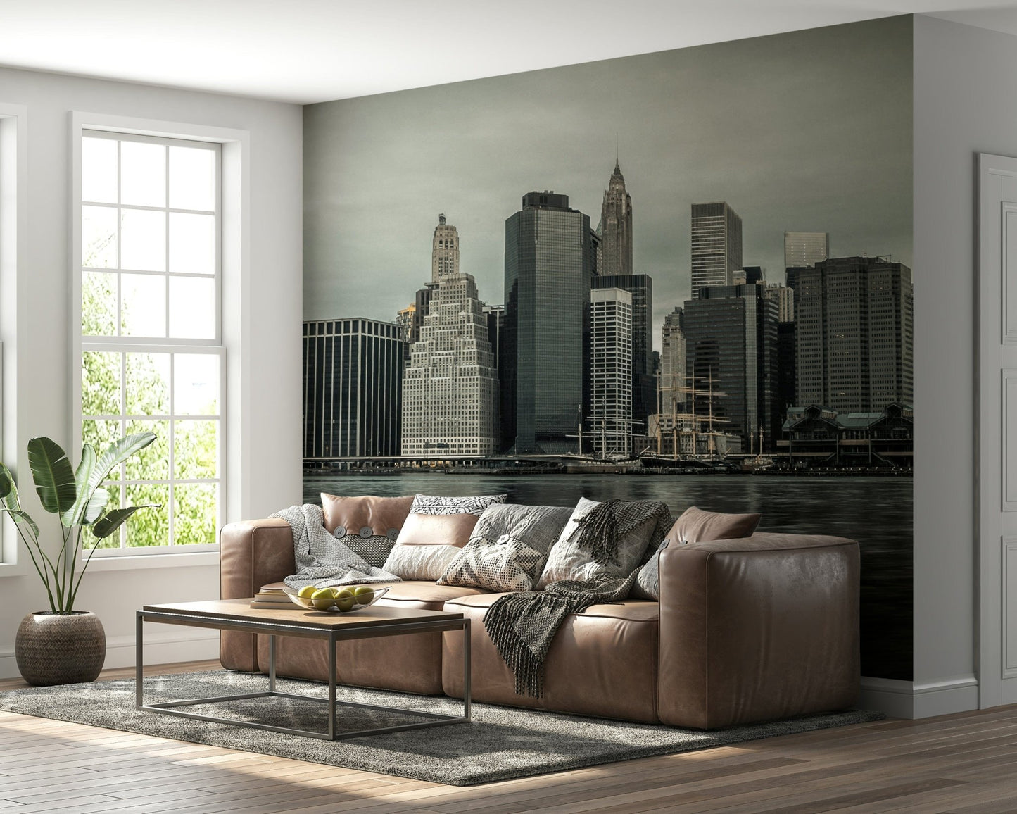 NYC Skyline Wall Mural