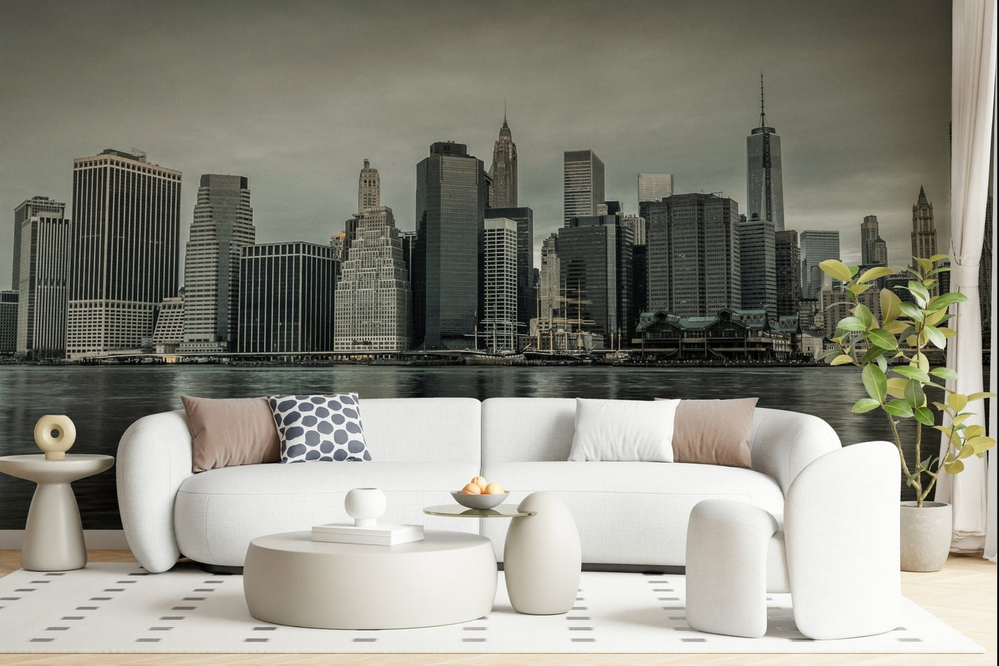 NYC Skyline Wall Mural
