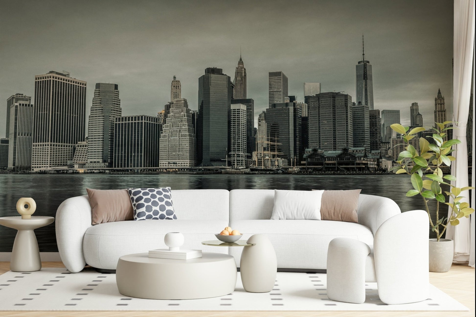 NYC Skyline Wall Mural