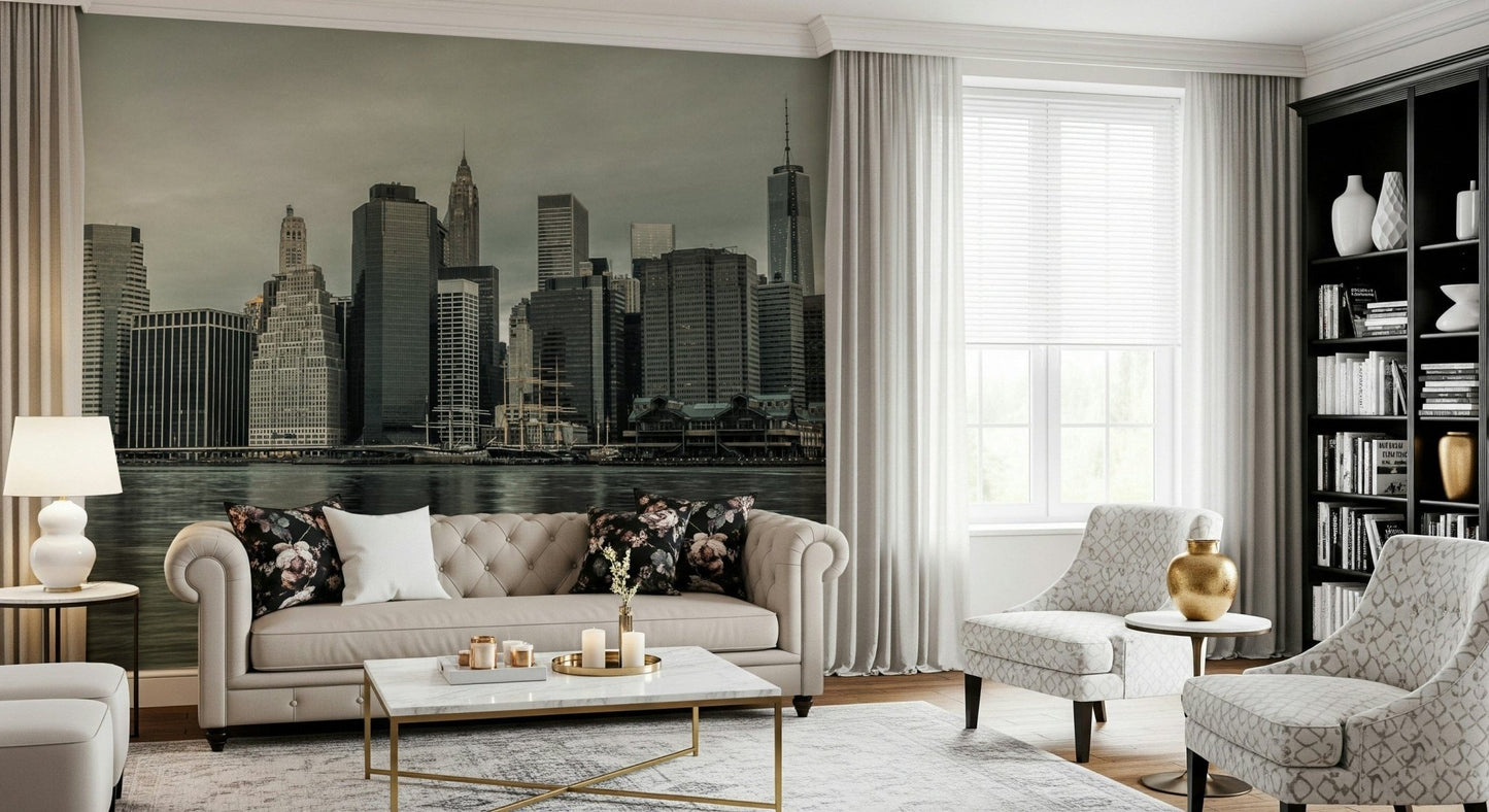 NYC Skyline Wall Mural
