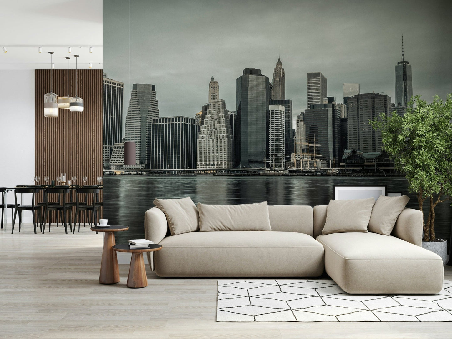 NYC Skyline Wall Mural