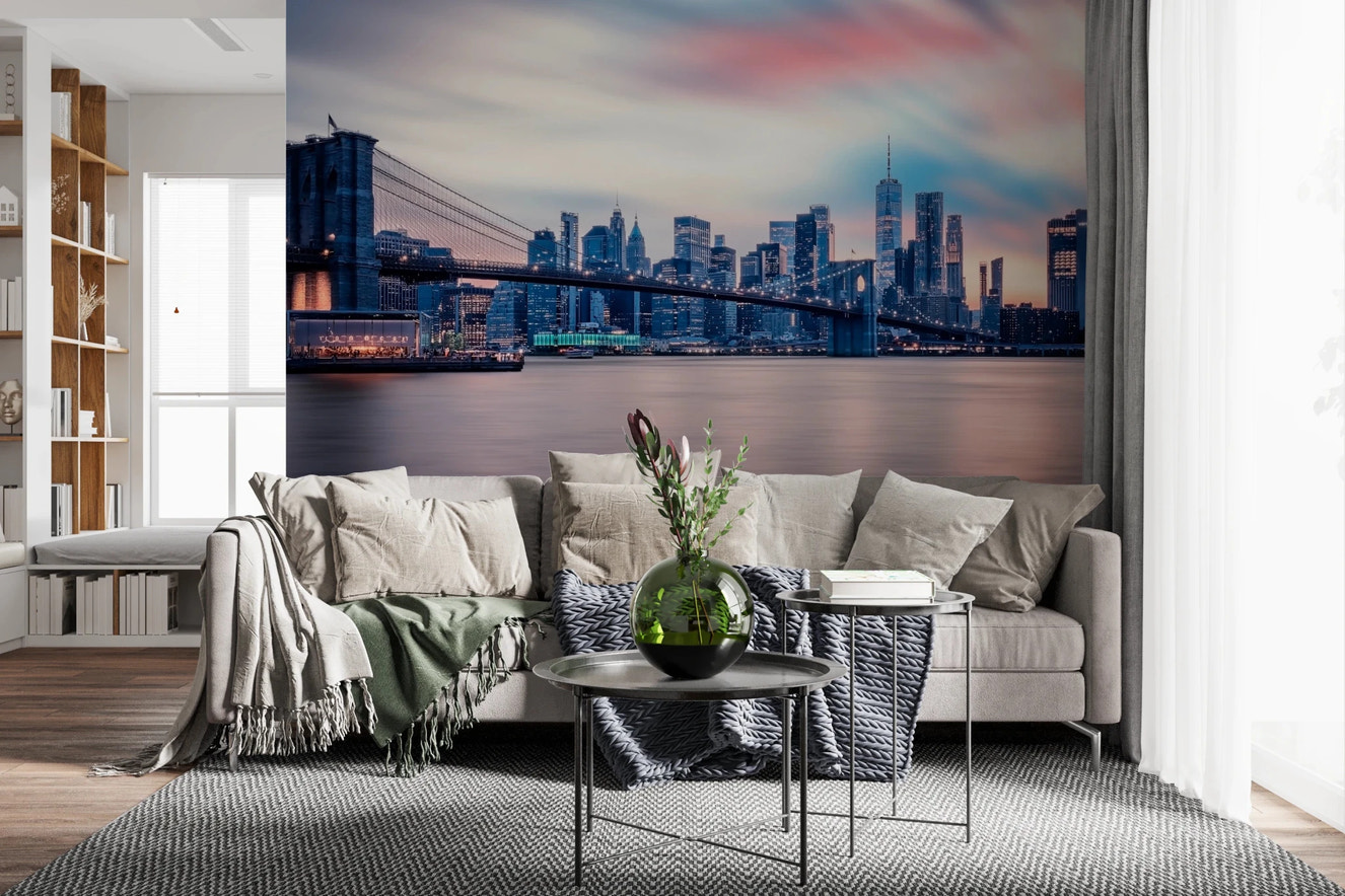 NYC Twilight Dreams Wall Mural