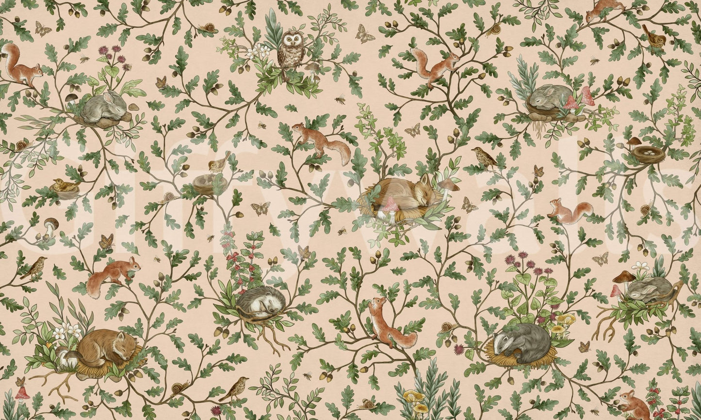 Oak Haven Wall Mural