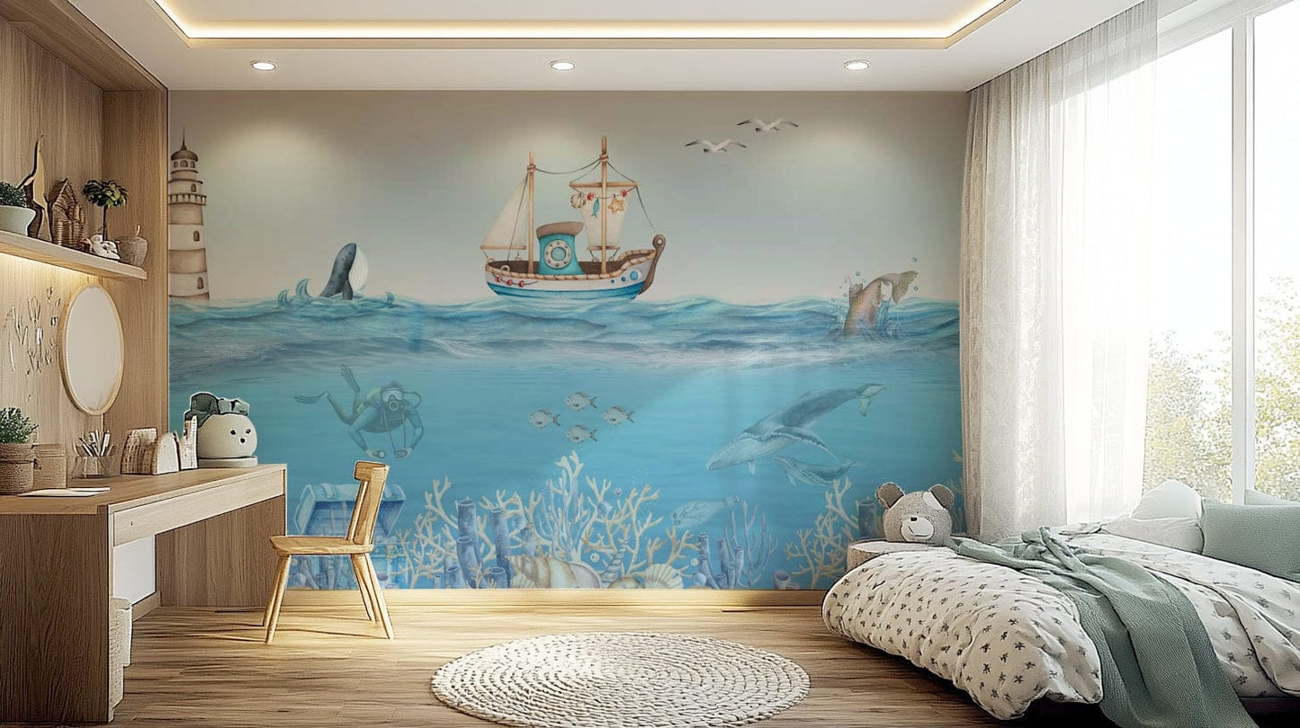 The image has a calm, tranquil mood.

