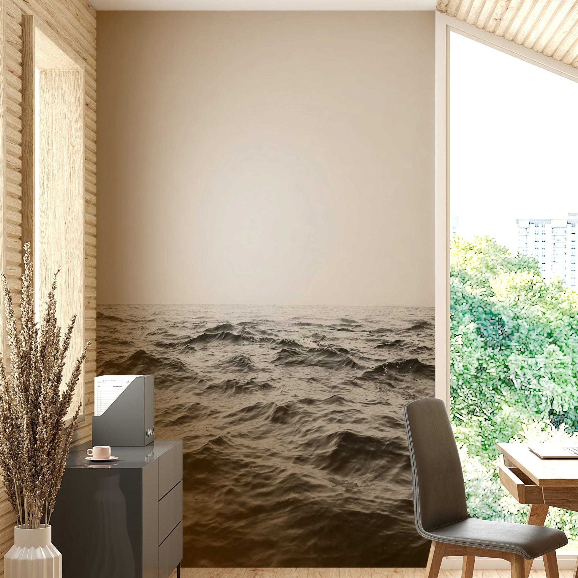 Focus on water textures and subtle light penetration.

