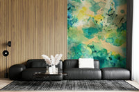 A serene underwater scene wall mural for your decor.