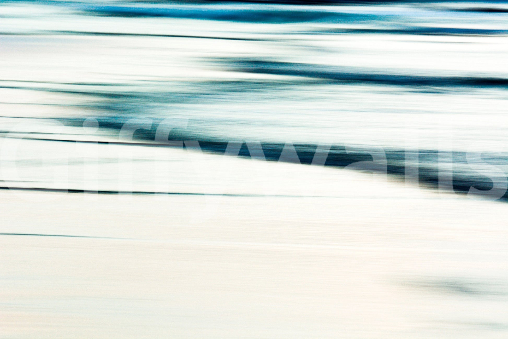 A high-quality serene ocean wall mural for walls.

