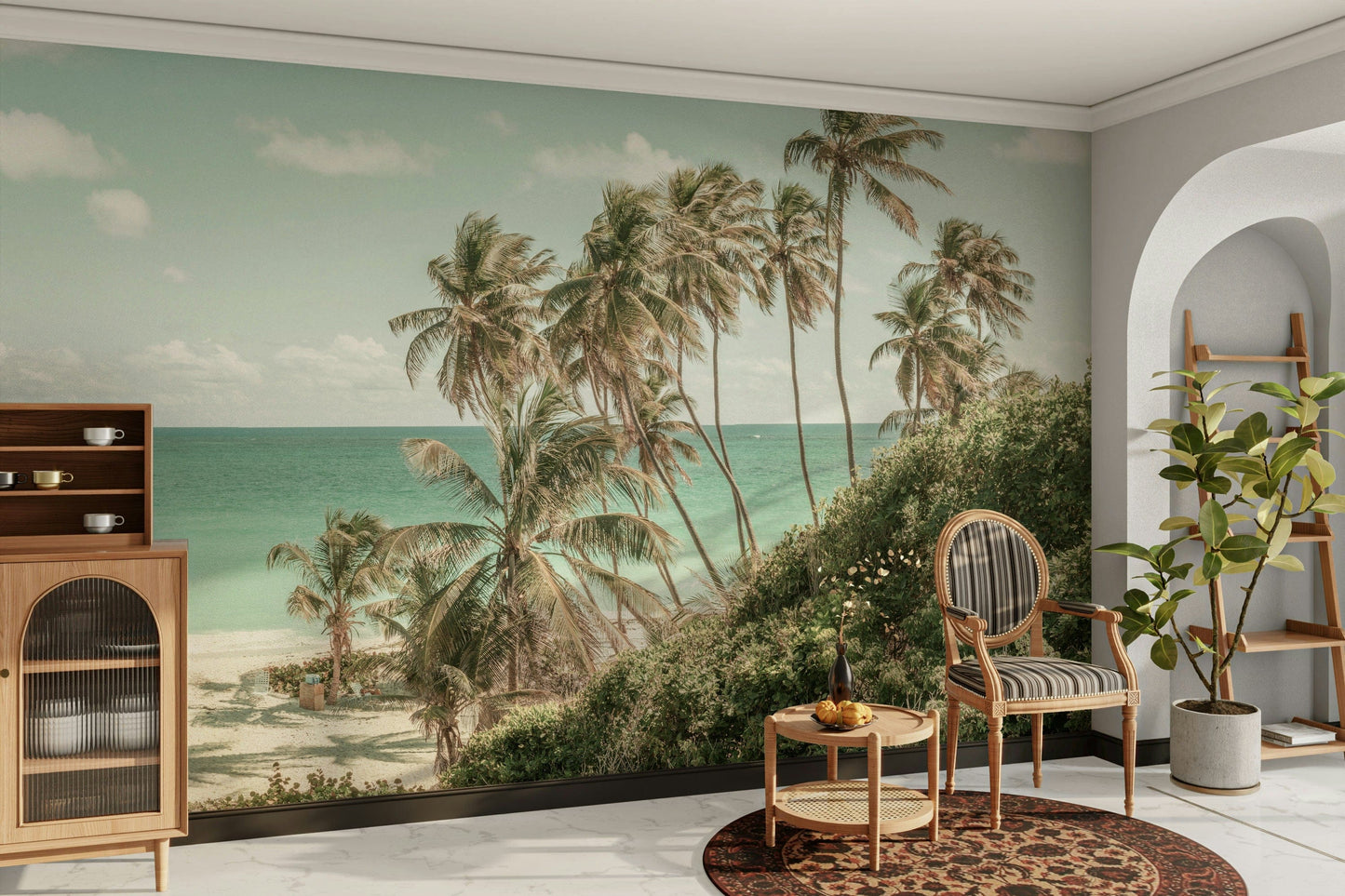 Oceanfront Serenity soothing wall covering