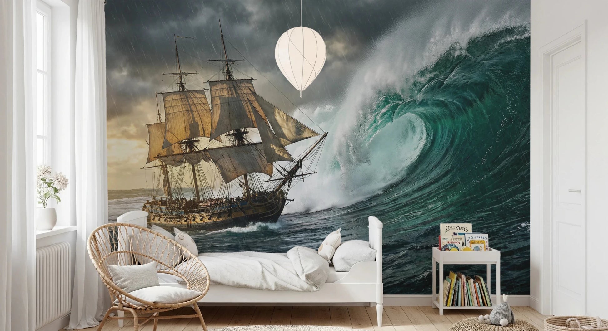 Ocean's Challenge Wall Mural