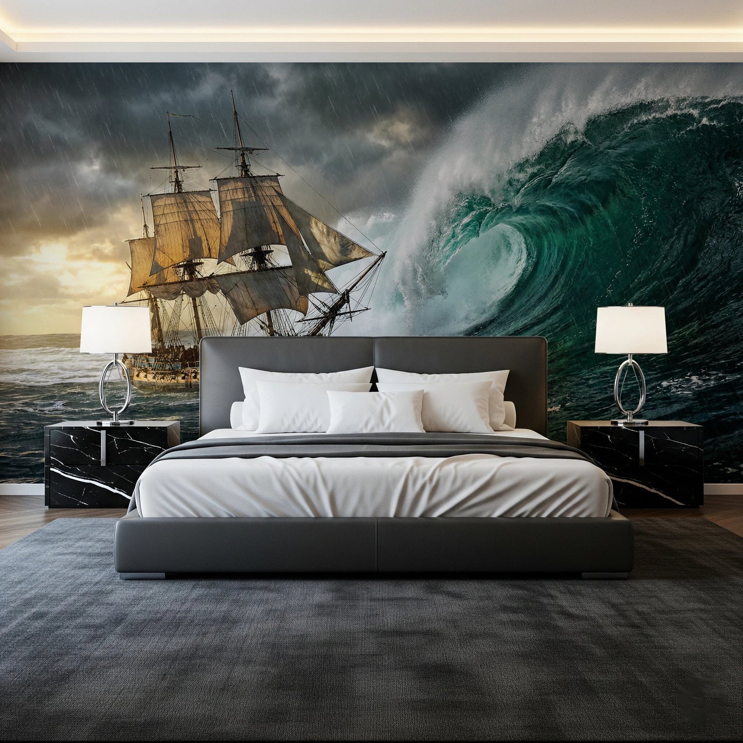 Ocean's Challenge Wall Mural