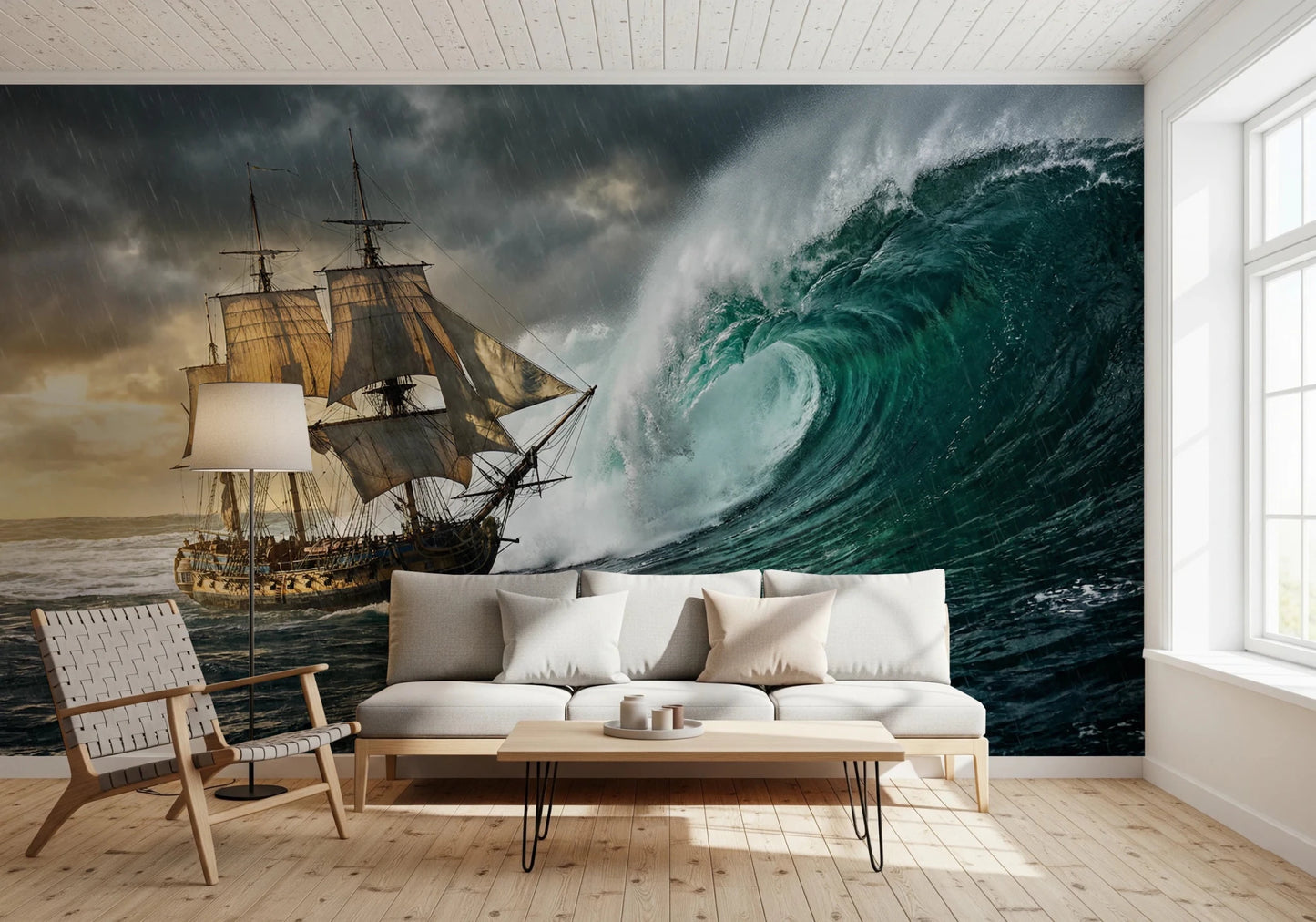 Ocean's Challenge Wall Mural