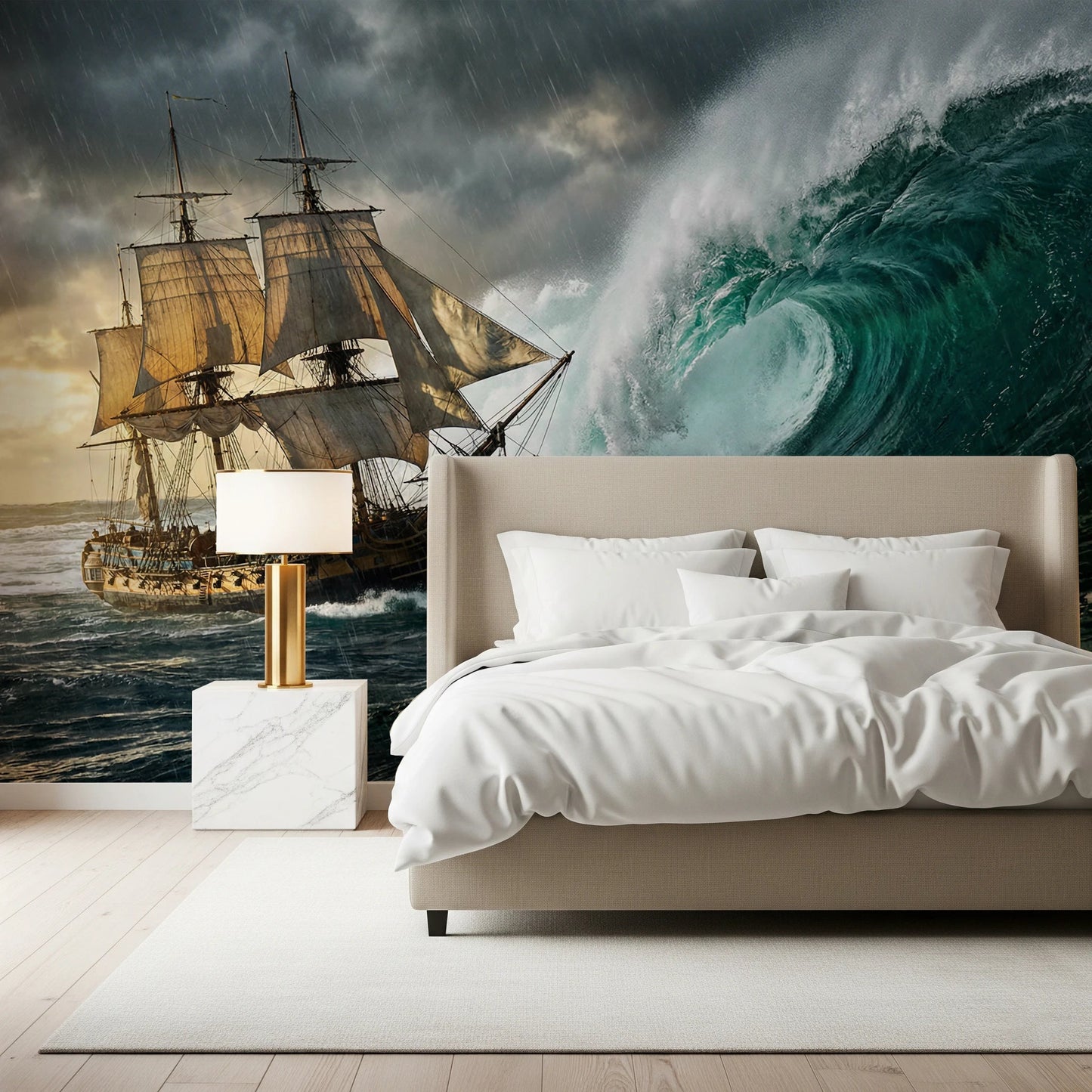 Ocean's Challenge Wall Mural